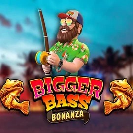 Bigger Bass Bonanza logo – Slots by Pragmatic Play at Cat Casino